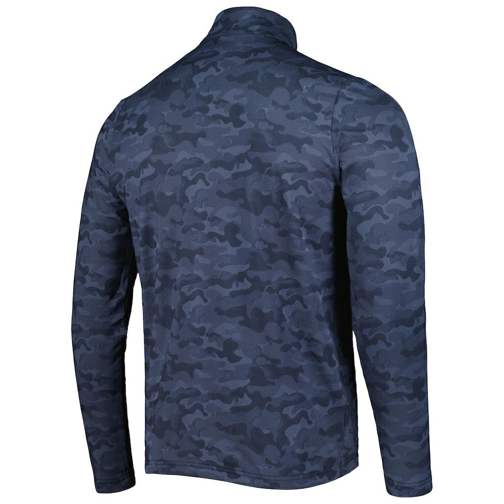 Chicago Bears Antigua Brigade Quarter-Zip Sweatshirt - Navy discount