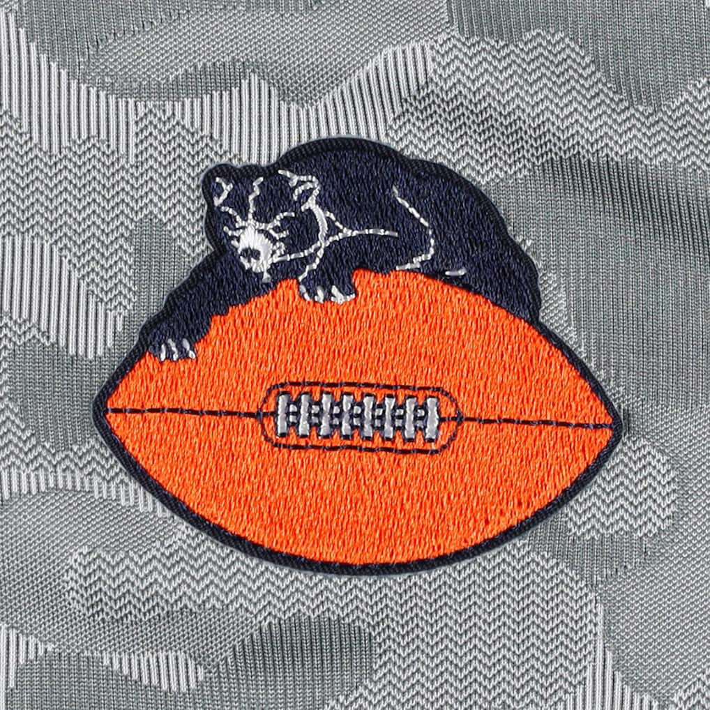 Chicago Bears Antigua Brigade Throwback Quarter-Zip Top - Gray cheap