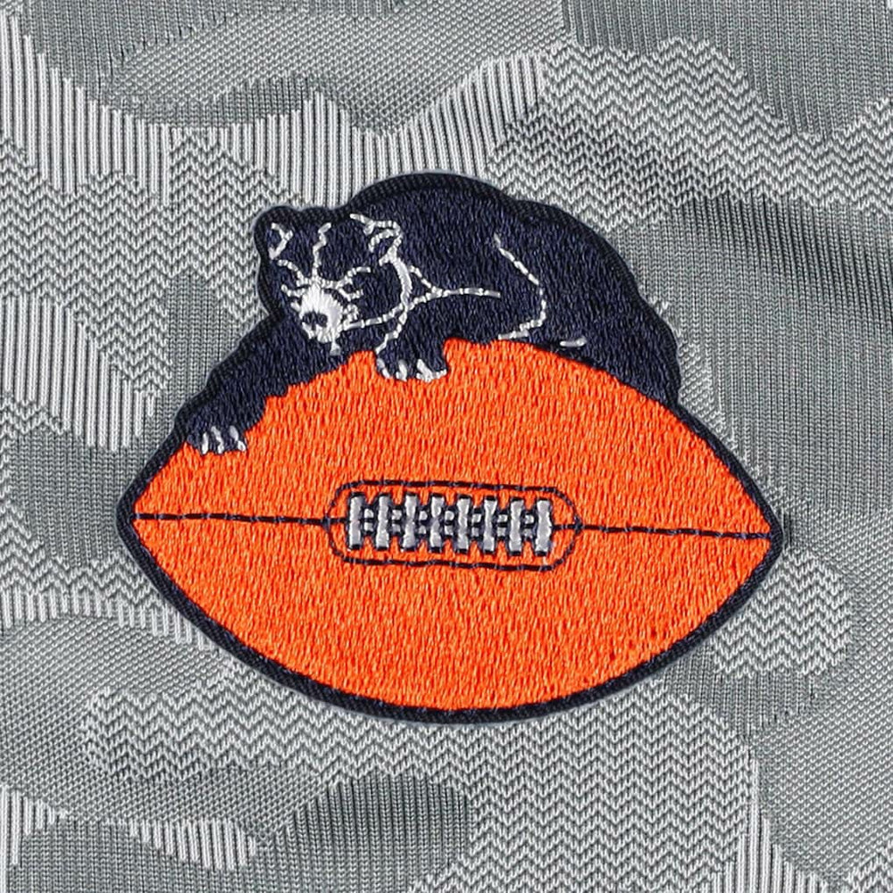 Chicago Bears Antigua Brigade Throwback Quarter-Zip Top - Gray cheap