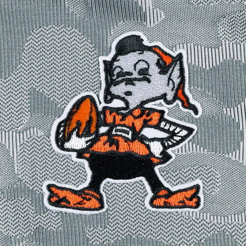 Cleveland Browns Antigua Brigade Throwback Quarter-Zip Top - Gray discount