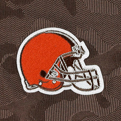 Cleveland Browns Antigua Brigade Quarter-Zip Sweatshirt - Brown sale