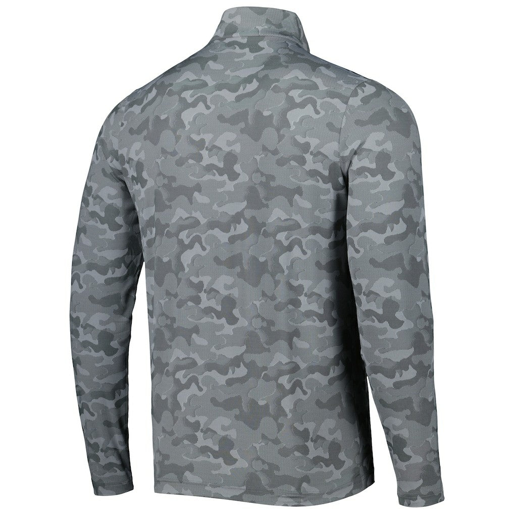 Miami Dolphins Antigua Brigade Throwback Quarter-Zip Top - Gray discount