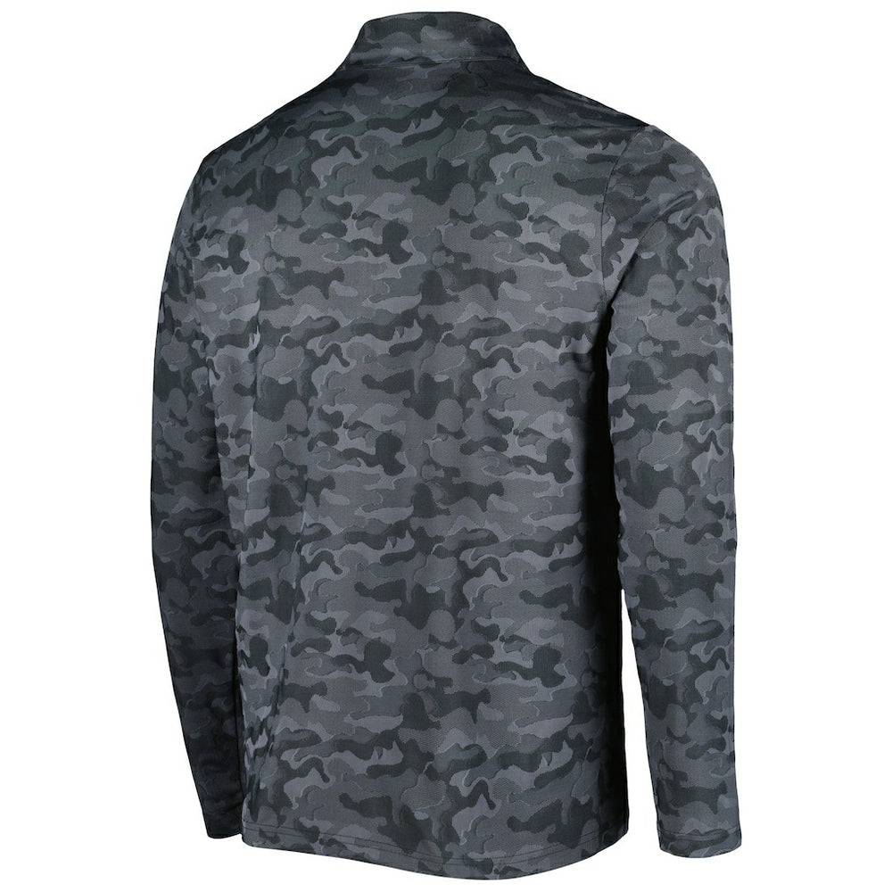 Pittsburgh Steelers Antigua Brigade Quarter-Zip Sweatshirt - Black on sale