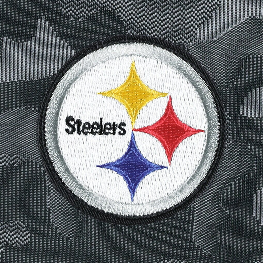 Pittsburgh Steelers Antigua Brigade Quarter-Zip Sweatshirt - Black on sale