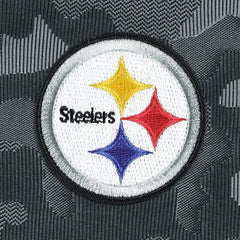 Pittsburgh Steelers Antigua Brigade Quarter-Zip Sweatshirt - Black on sale