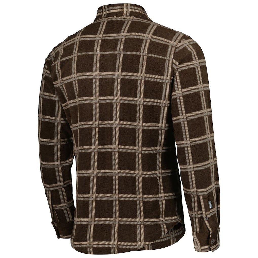 Cleveland Browns Antigua Industry Flannel Button-Up Shirt Jacket - Brown on sale