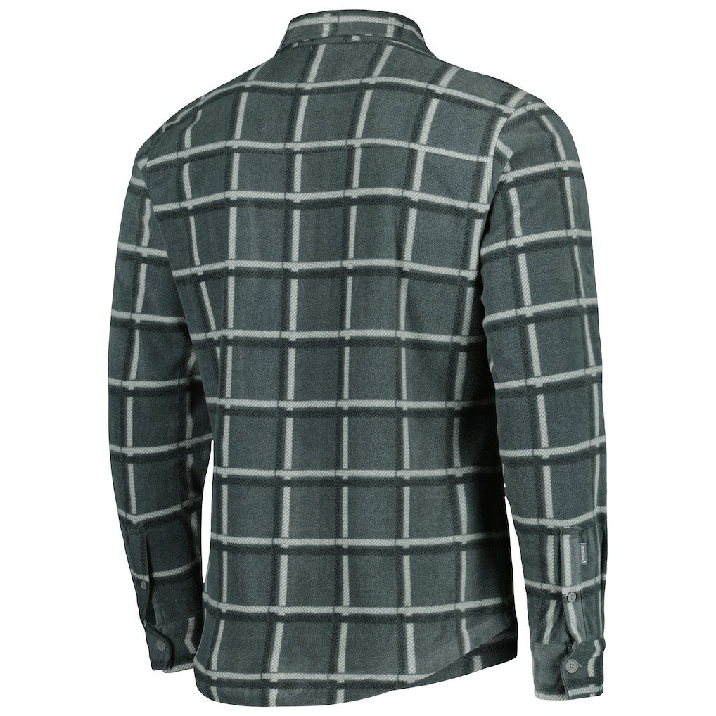 Green Bay Packers Antigua Industry Flannel Button-Up Shirt Jacket - Gray on sale