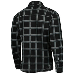 Pittsburgh Steelers Antigua Industry Flannel Button-Up Shirt Jacket - Black on sale