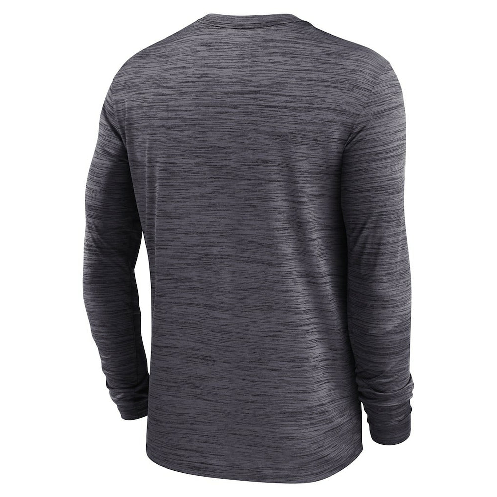 Las Vegas Raiders Sideline Team Velocity Performance Long Sleeve T-Shirt - Black | Nike for sale