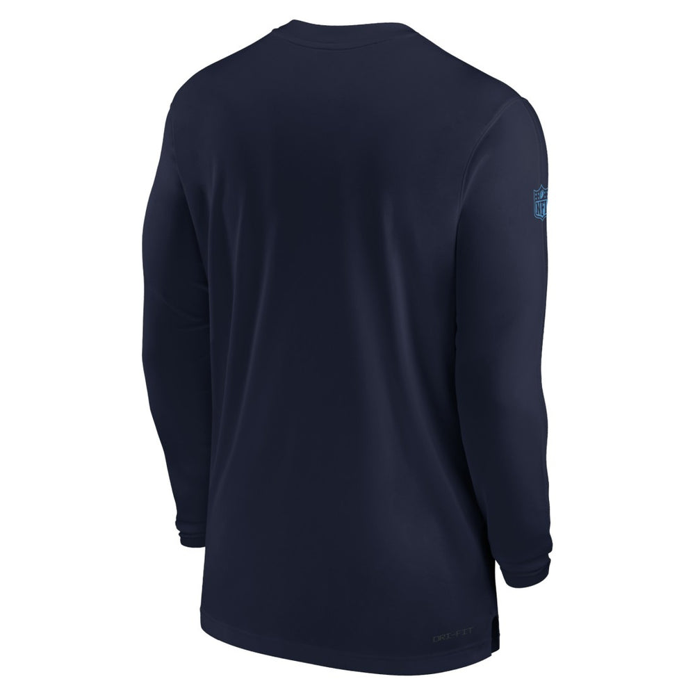 Tennessee Titans Sideline Coach Performance Long Sleeve T-Shirt - Navy | Nike sale