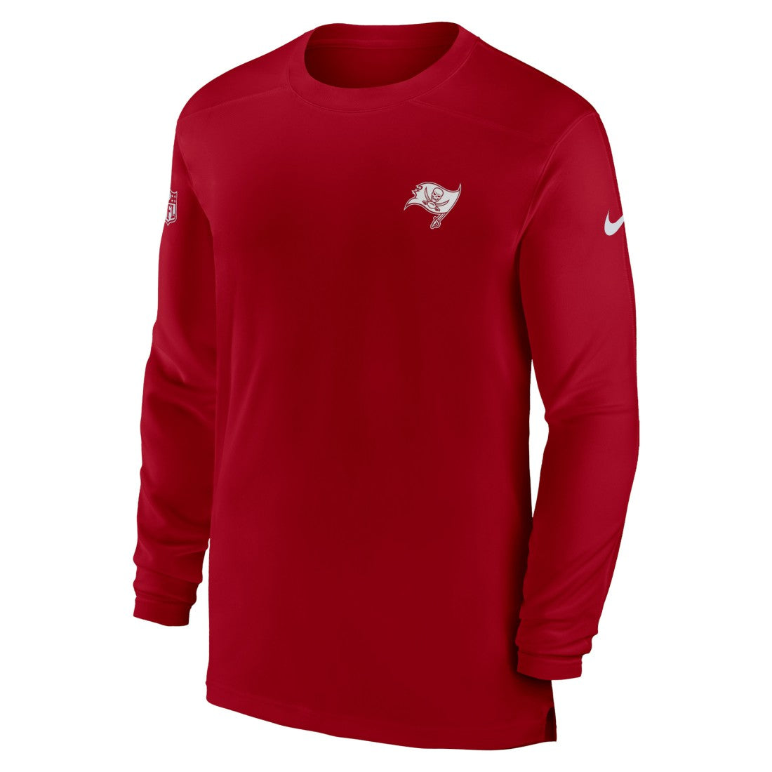Tampa Bay Buccaneers Sideline Coach Performance Long Sleeve T-Shirt - Red | Nike for sale