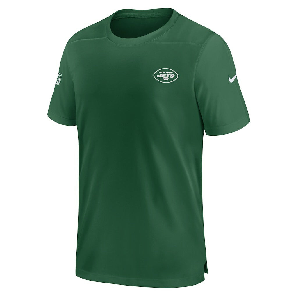 New York Jets Sideline Coach Performance T-Shirt - Green | Nike outlet