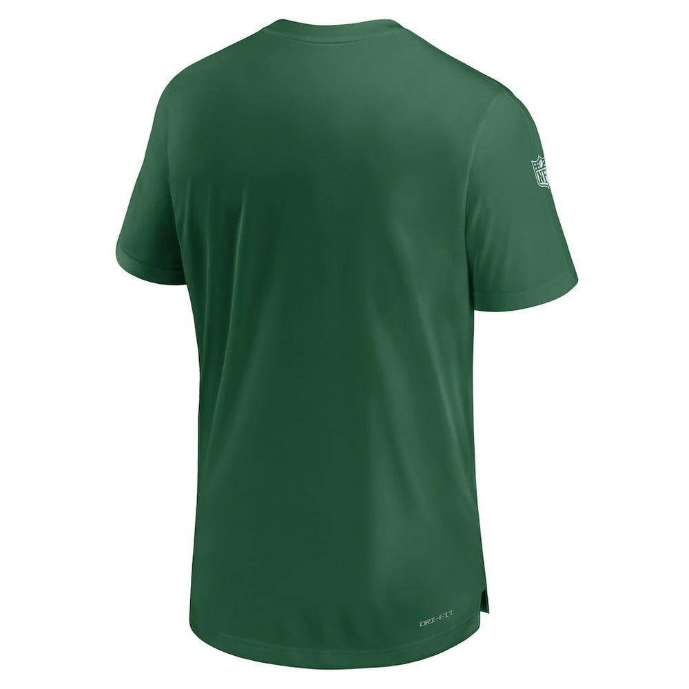 New York Jets Sideline Coach Performance T-Shirt - Green | Nike outlet