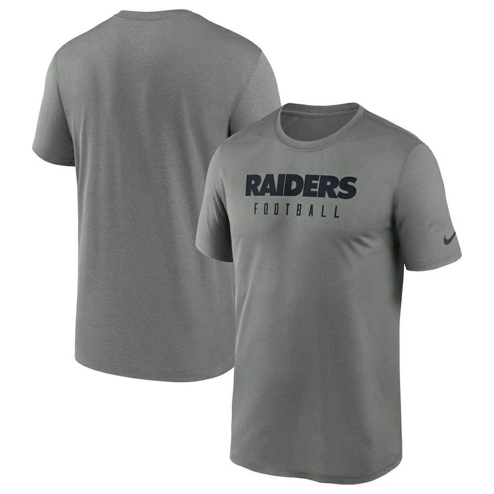 Las Vegas Raiders Sideline Legend Performance T-Shirt - Heather Gray | Nike online