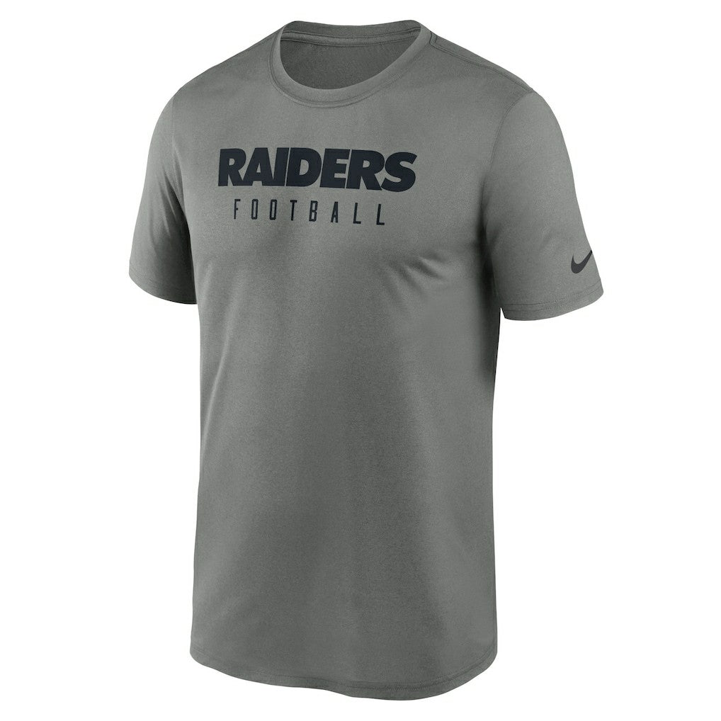 Las Vegas Raiders Sideline Legend Performance T-Shirt - Heather Gray | Nike online