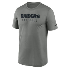 Las Vegas Raiders Sideline Legend Performance T-Shirt - Heather Gray | Nike online