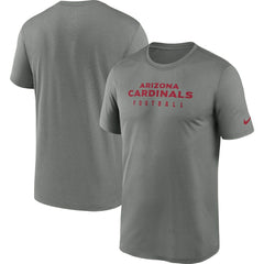 Arizona Cardinals Sideline Legend Performance T-Shirt - Heather Gray | Nike for sale
