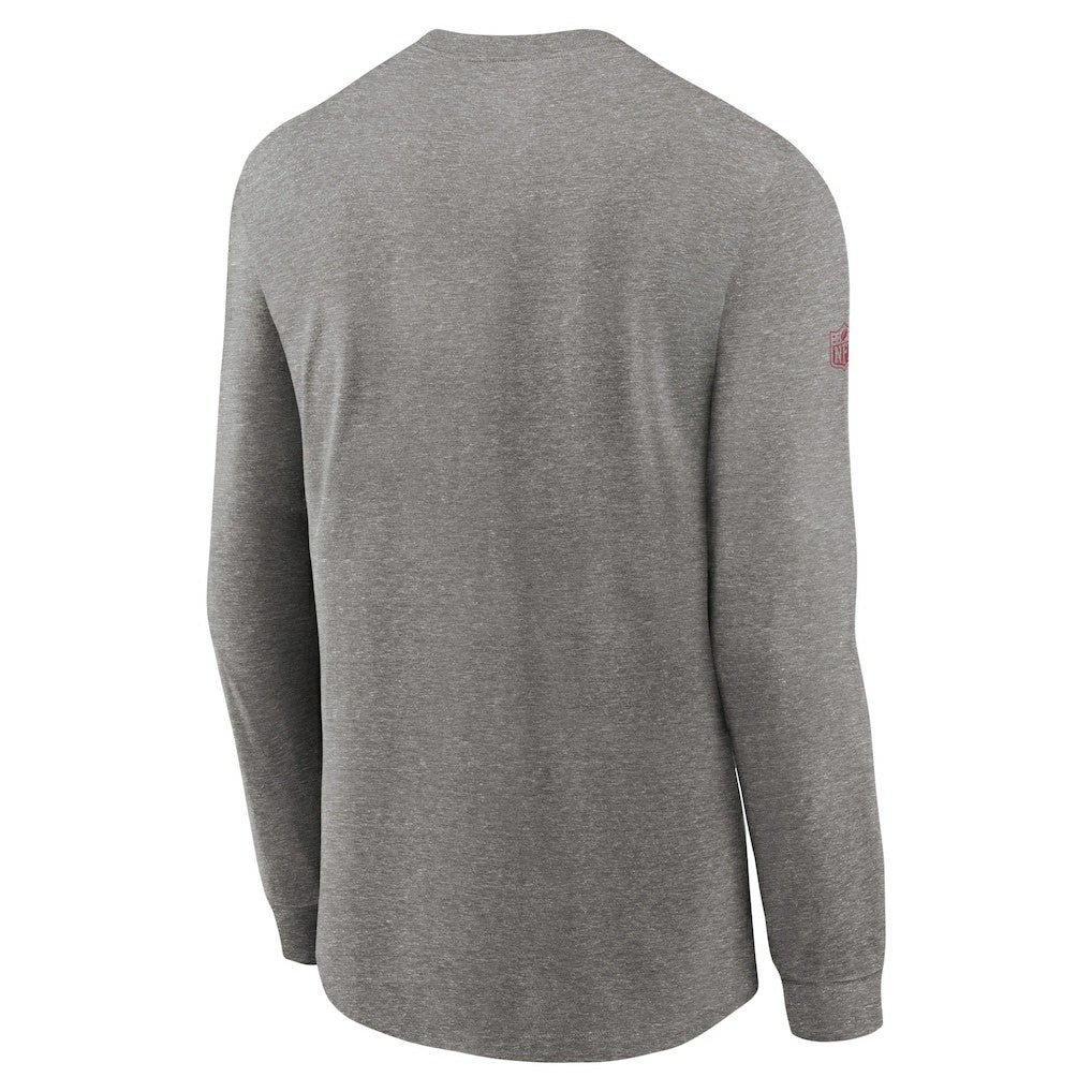 Arizona Cardinals Sideline Performance Long Sleeve T-Shirt - Heather Gray | Nike for sale