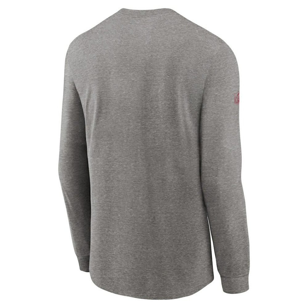 Arizona Cardinals Sideline Performance Long Sleeve T-Shirt - Heather Gray | Nike for sale