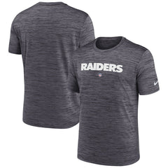Las Vegas Raiders Velocity Performance T-Shirt - Black | Nike outlet
