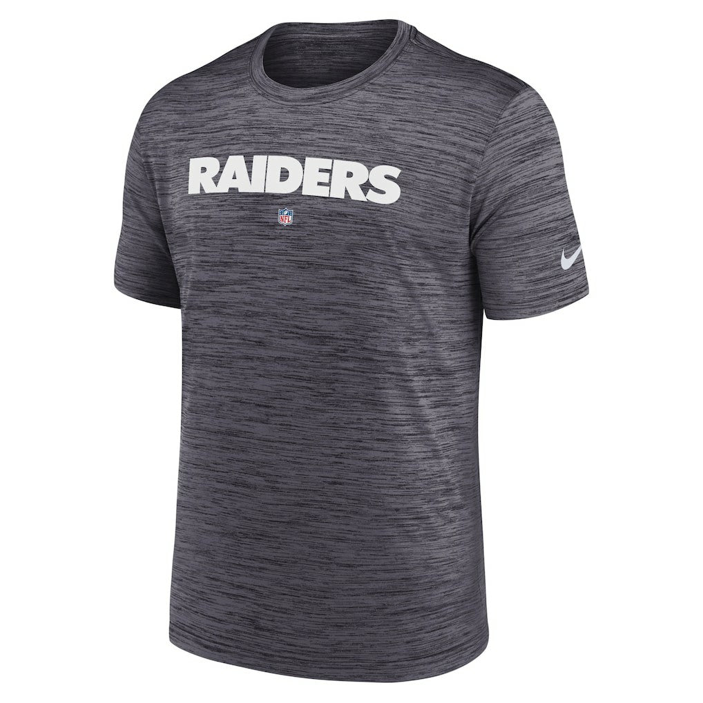 Las Vegas Raiders Velocity Performance T-Shirt - Black | Nike outlet