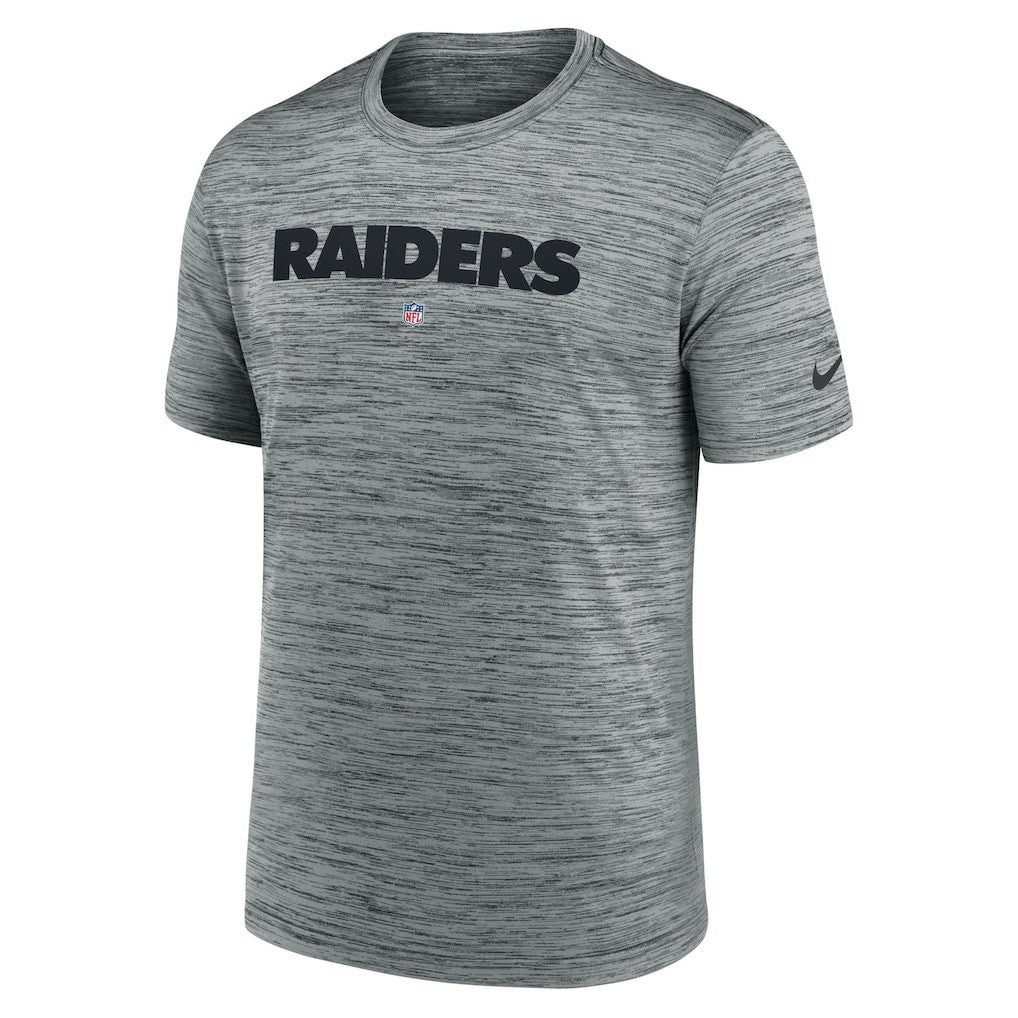Las Vegas Raiders Velocity Performance T-Shirt - Gray | Nike online