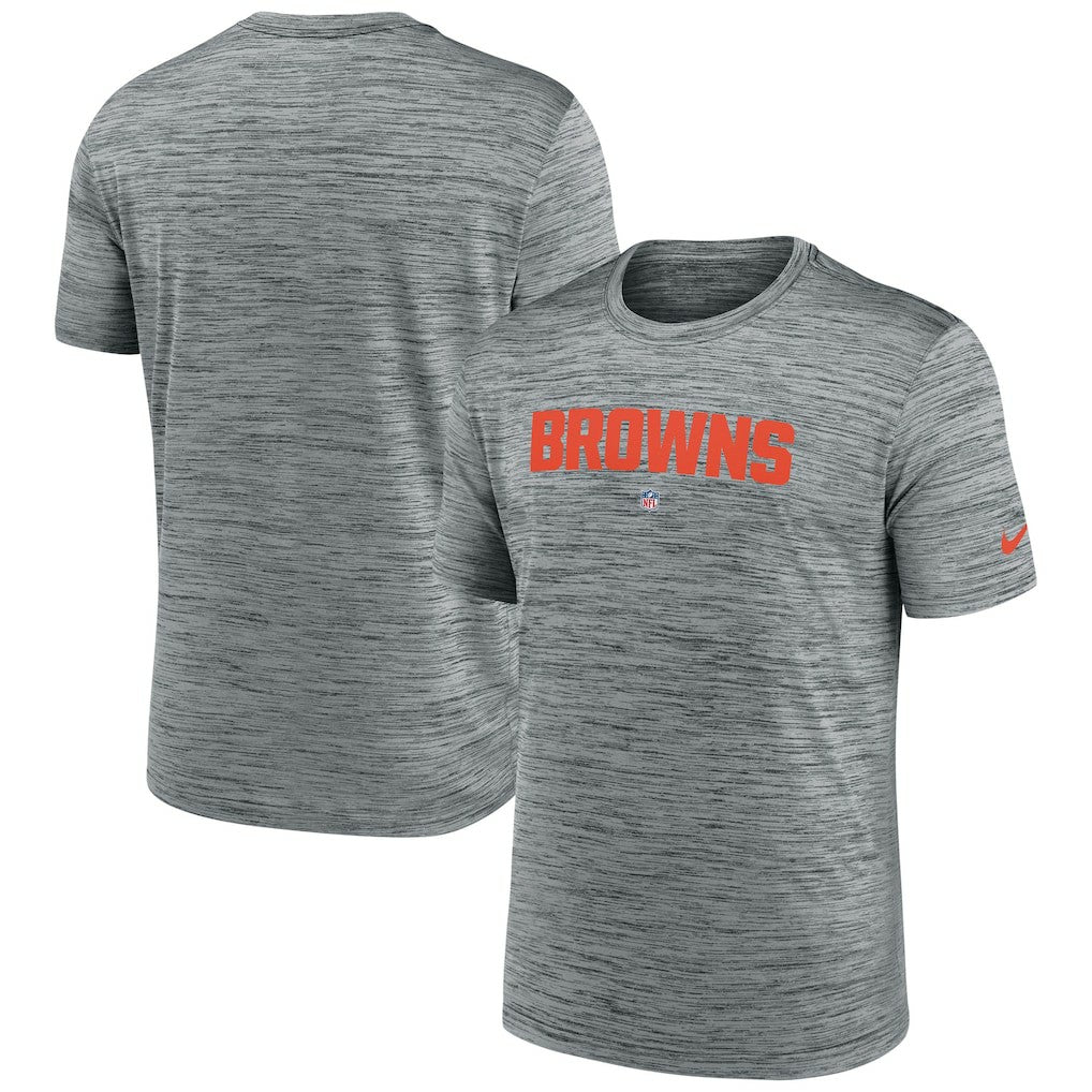 Cleveland Browns Velocity Performance T-Shirt - Gray | Nike discount