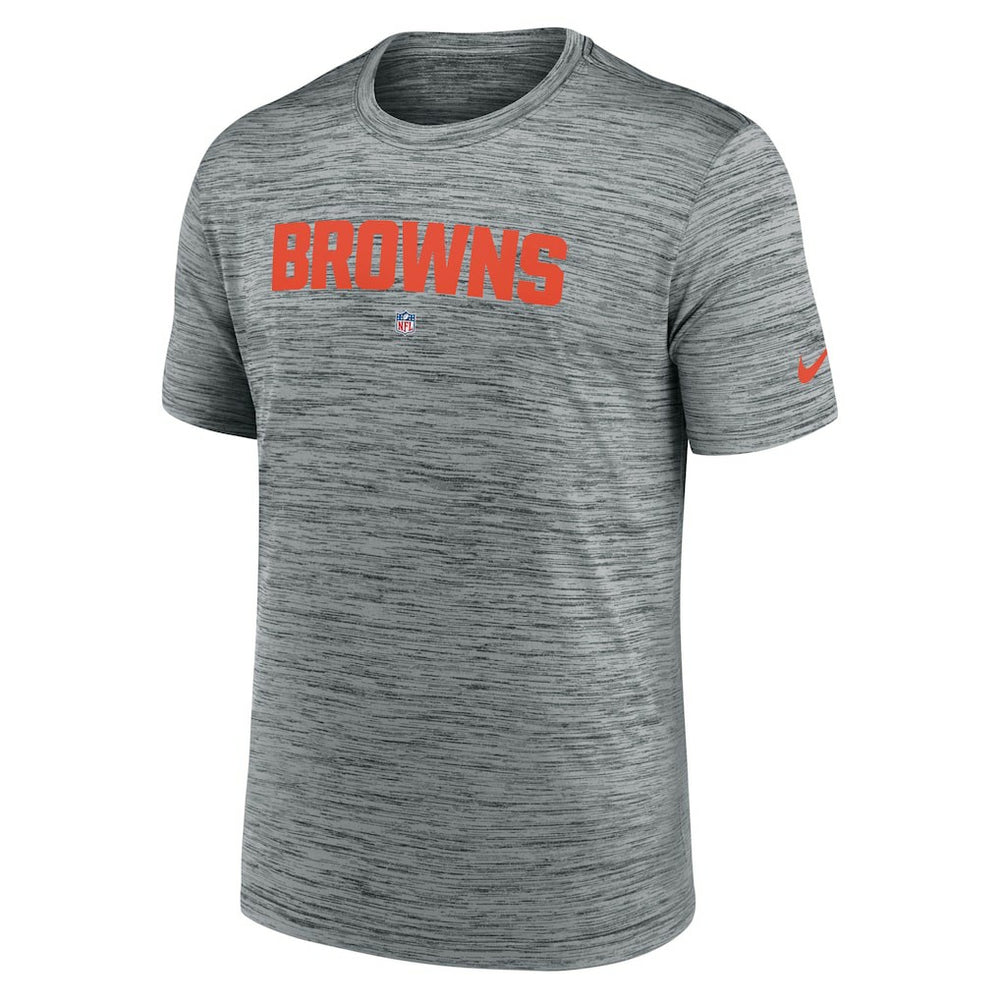 Cleveland Browns Velocity Performance T-Shirt - Gray | Nike discount