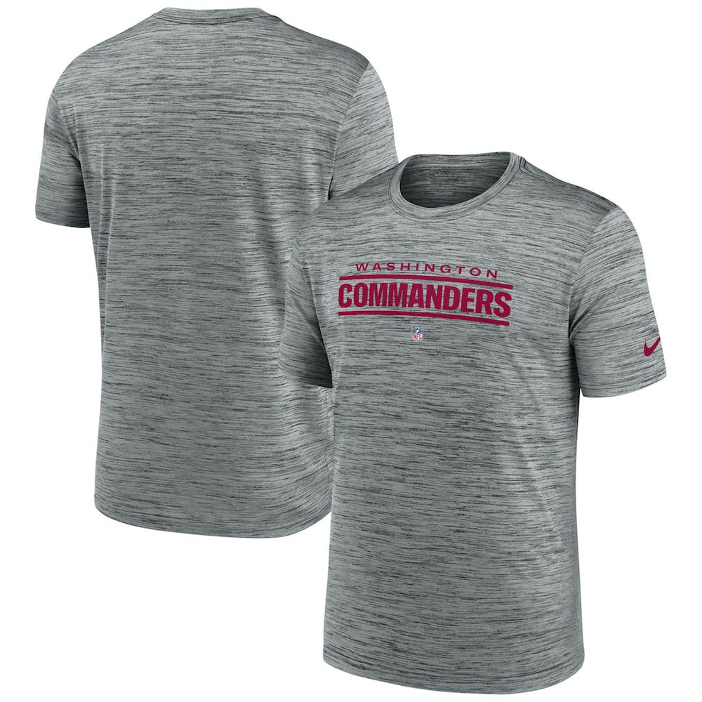 Washington Commanders Velocity Performance T-Shirt - Gray | Nike outlet