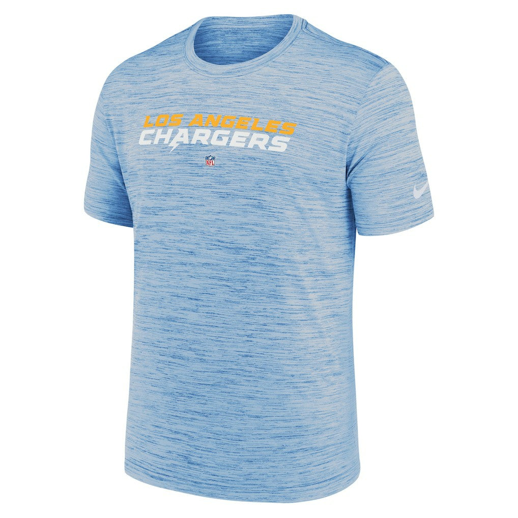 Los Angeles Chargers Velocity Performance T-Shirt - Powder Blue | Nike discount