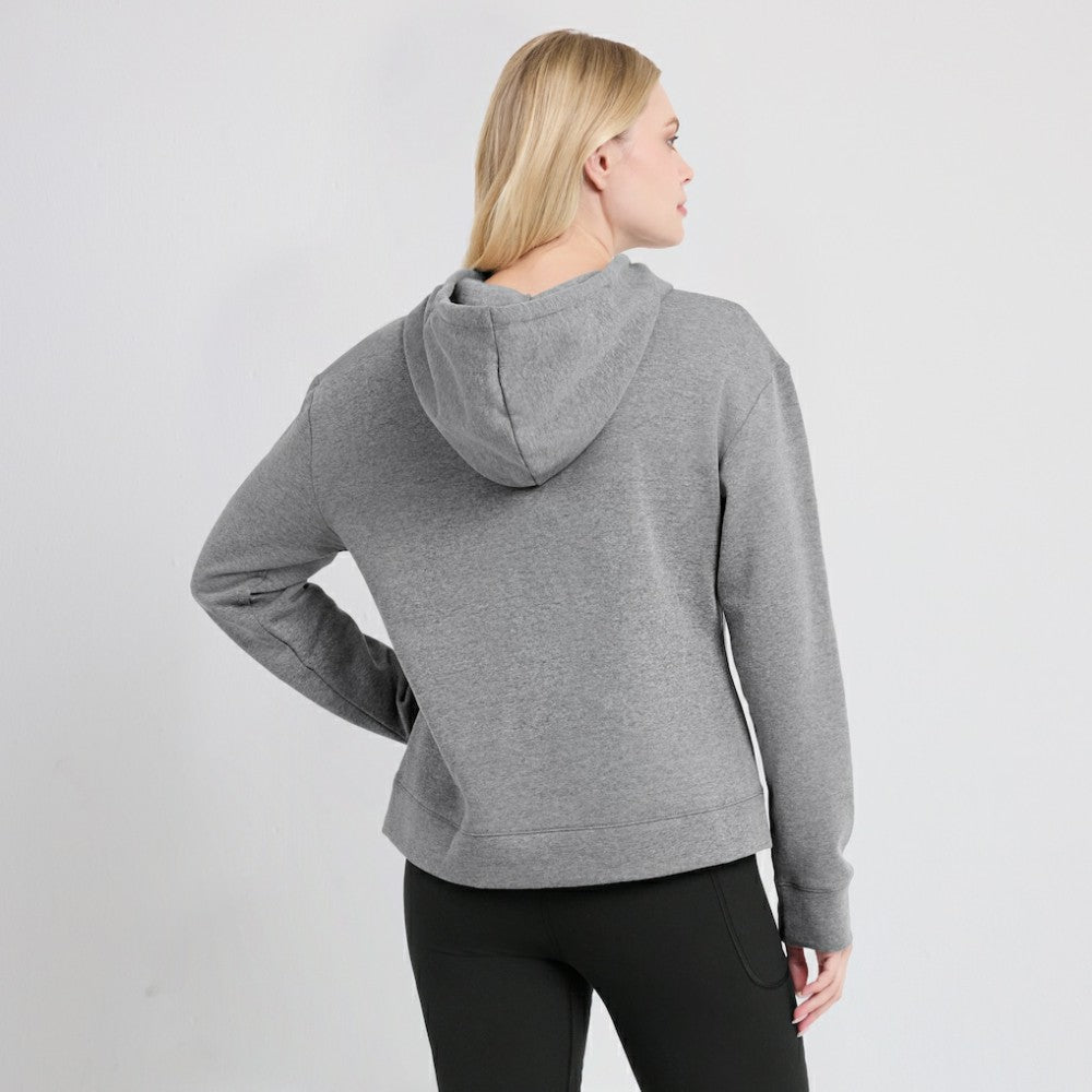 Washington Capitals Fanatics Women's Script Favorite Pullover Hoodie Heather Gray