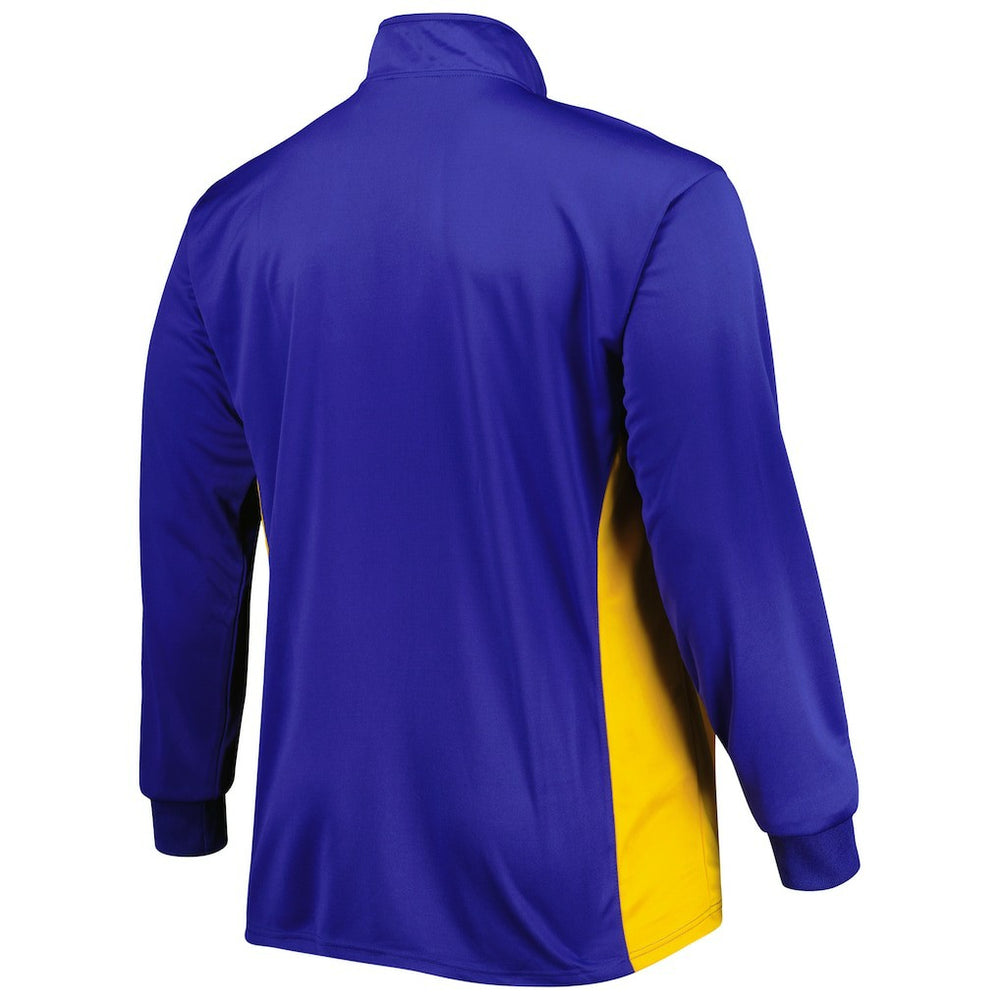 Los Angeles Rams Big & Tall Quarter-Zip Top - Royal discount