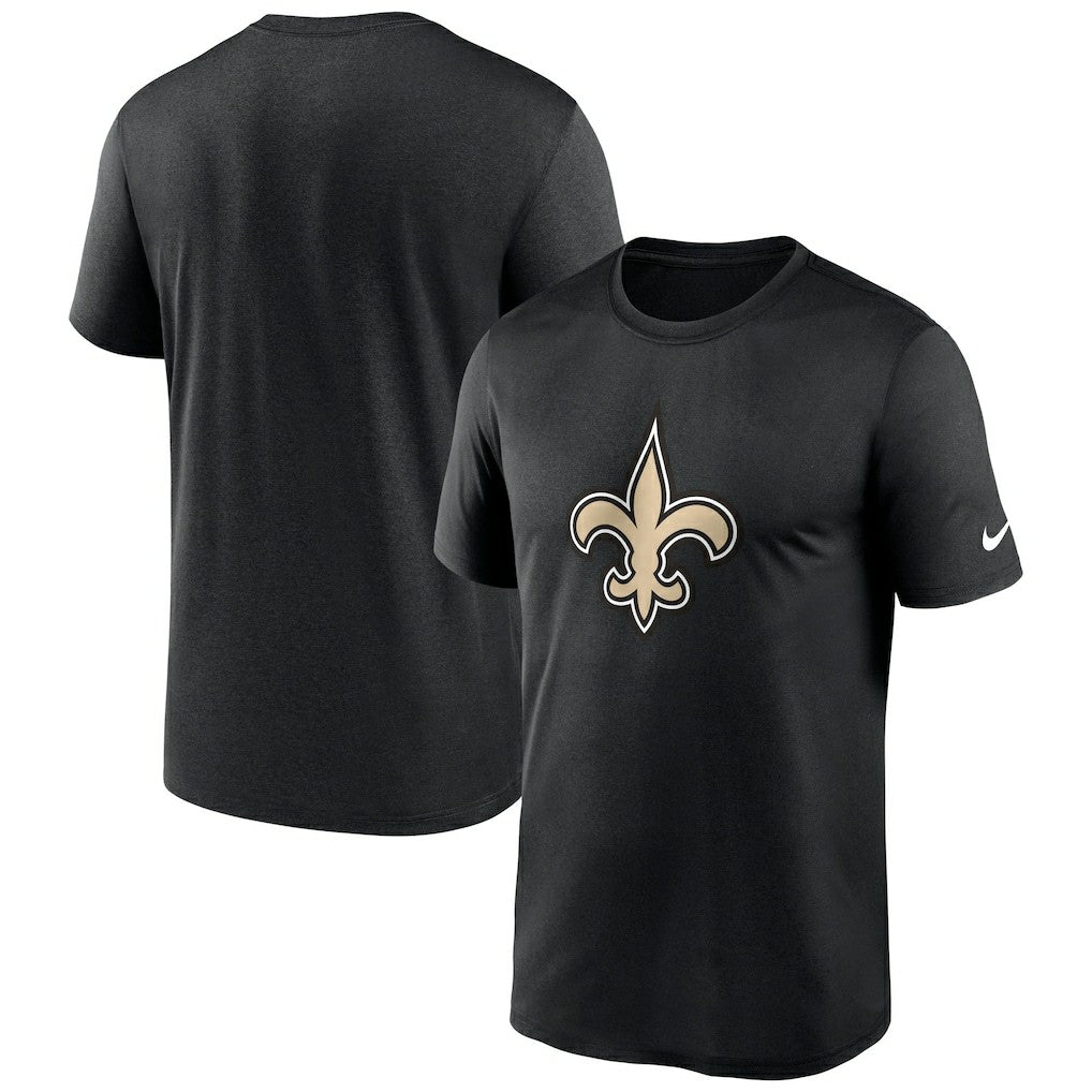 New Orleans Saints Primetime Legend Logo Performance T-Shirt - Black | Nike on sale