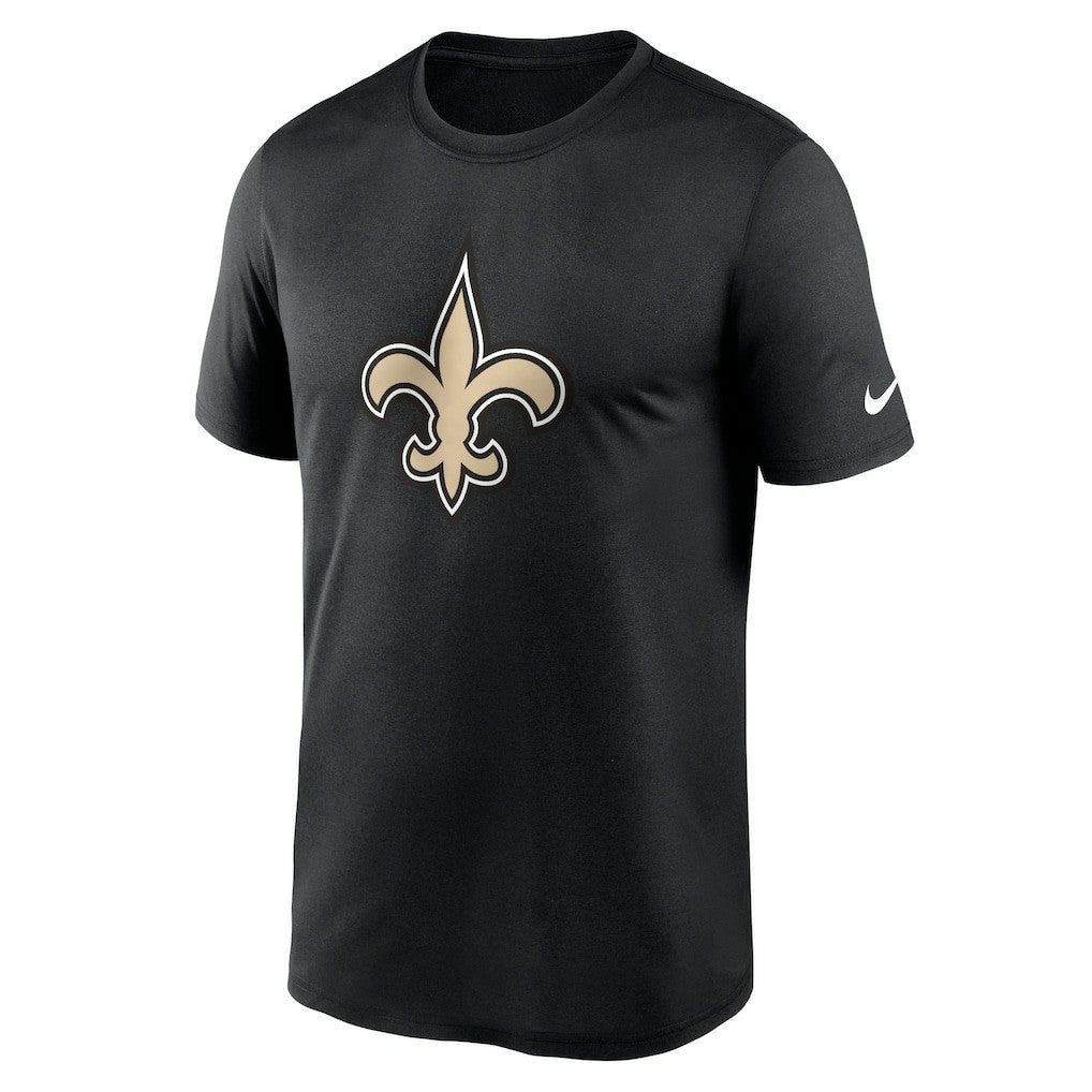 New Orleans Saints Primetime Legend Logo Performance T-Shirt - Black | Nike on sale