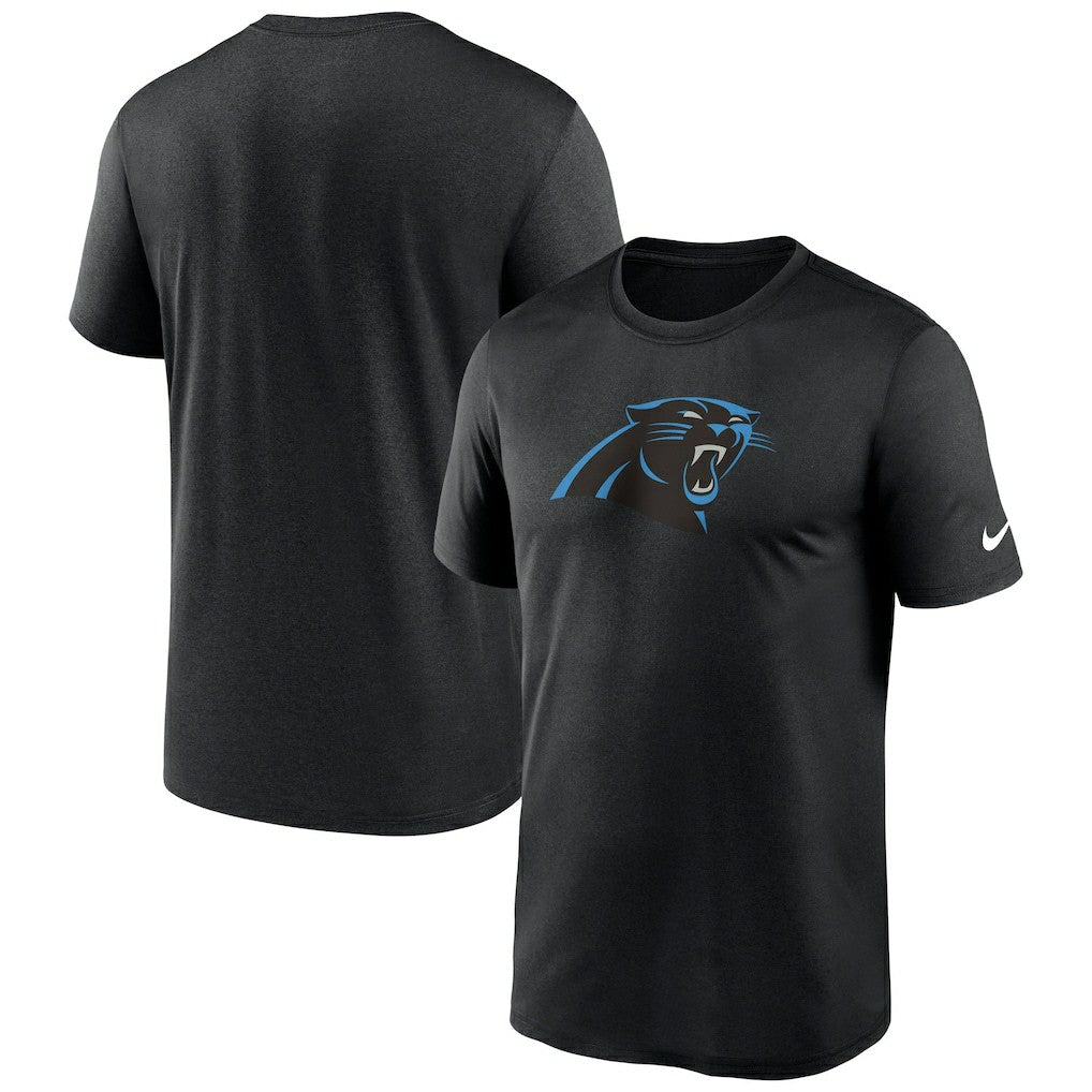 Carolina Panthers Primetime Legend Logo Performance T-Shirt - Black | Nike for sale