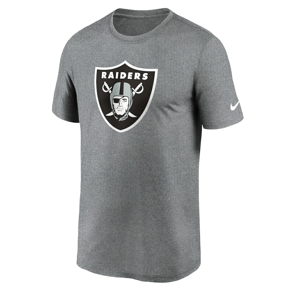 Las Vegas Raiders Primetime Legend Logo Performance T-Shirt - Heather Charcoal | Nike sale