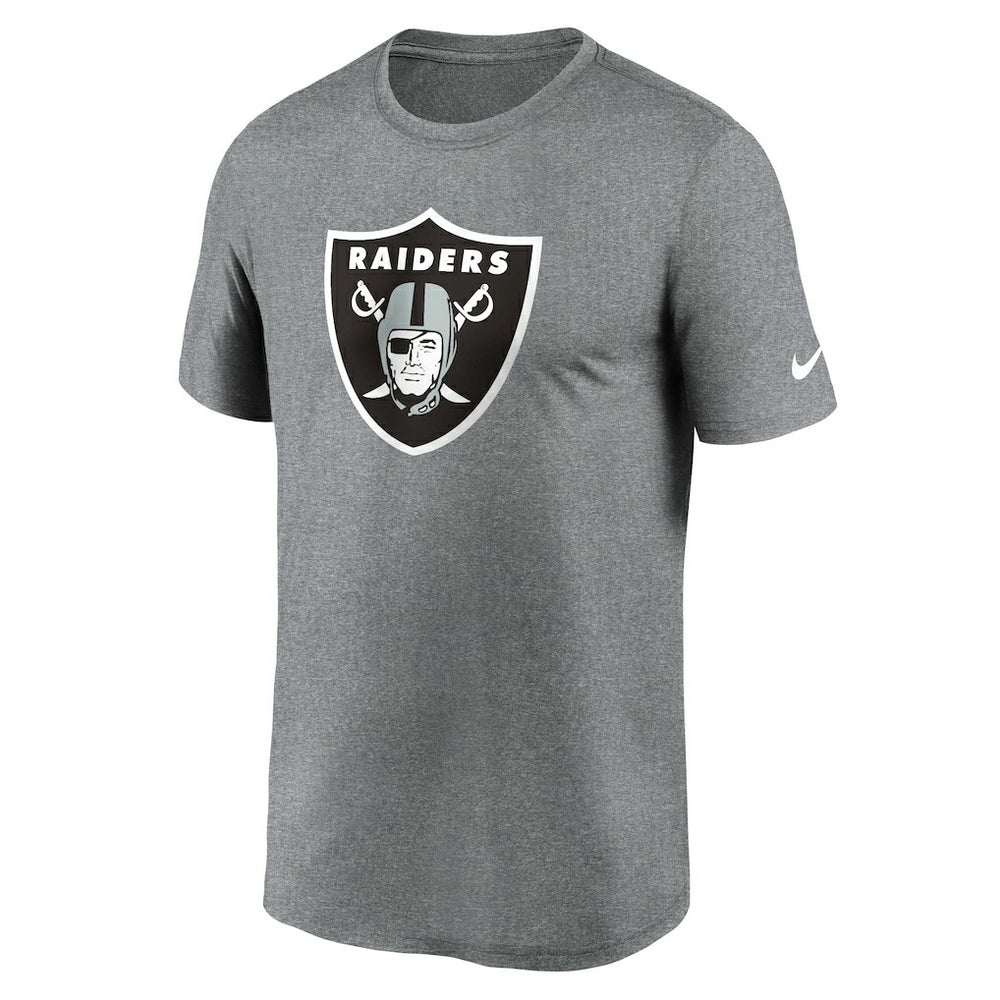 Las Vegas Raiders Primetime Legend Logo Performance T-Shirt - Heather Charcoal | Nike sale