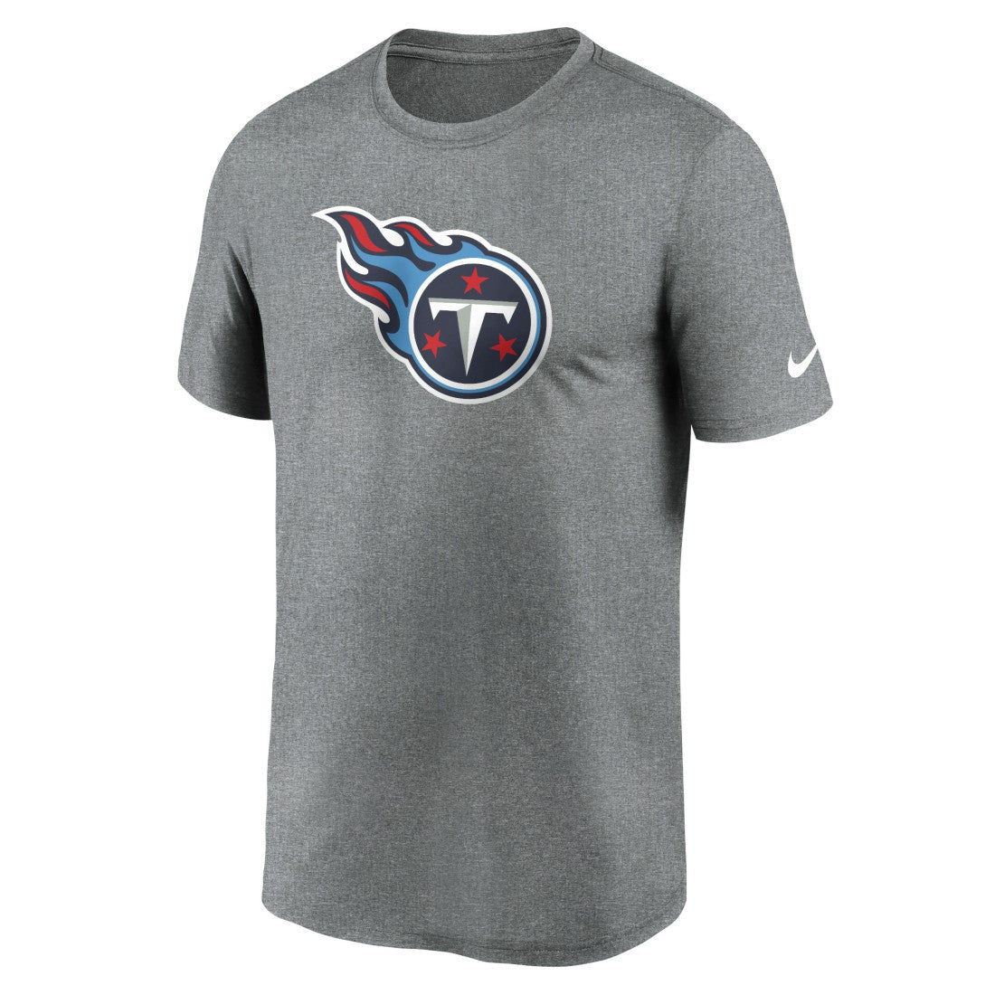 Tennessee Titans Primetime Legend Logo Performance T-Shirt - Heather Charcoal | Nike outlet