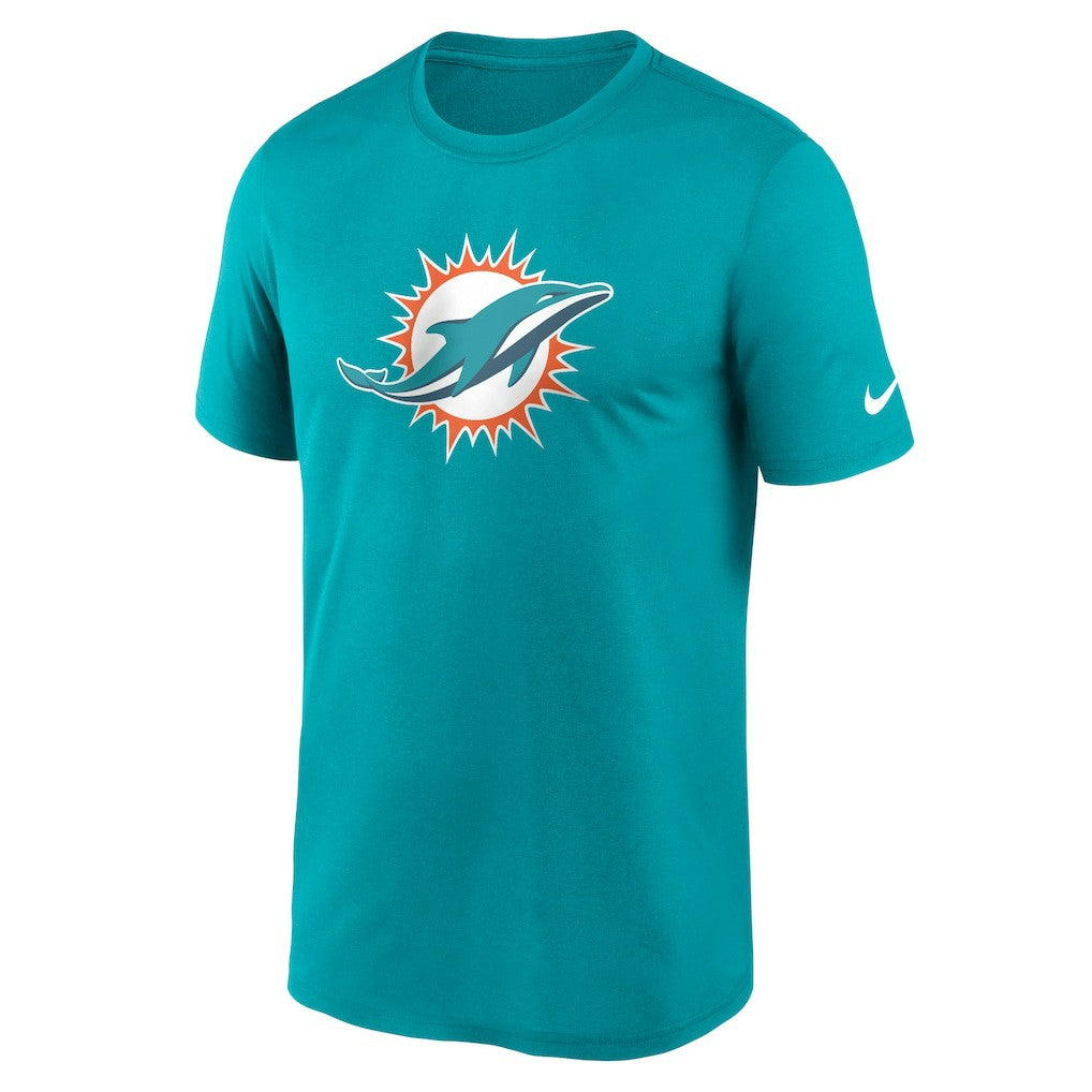 Miami Dolphins Primetime Legend Logo Performance T-Shirt - Aqua | Nike online