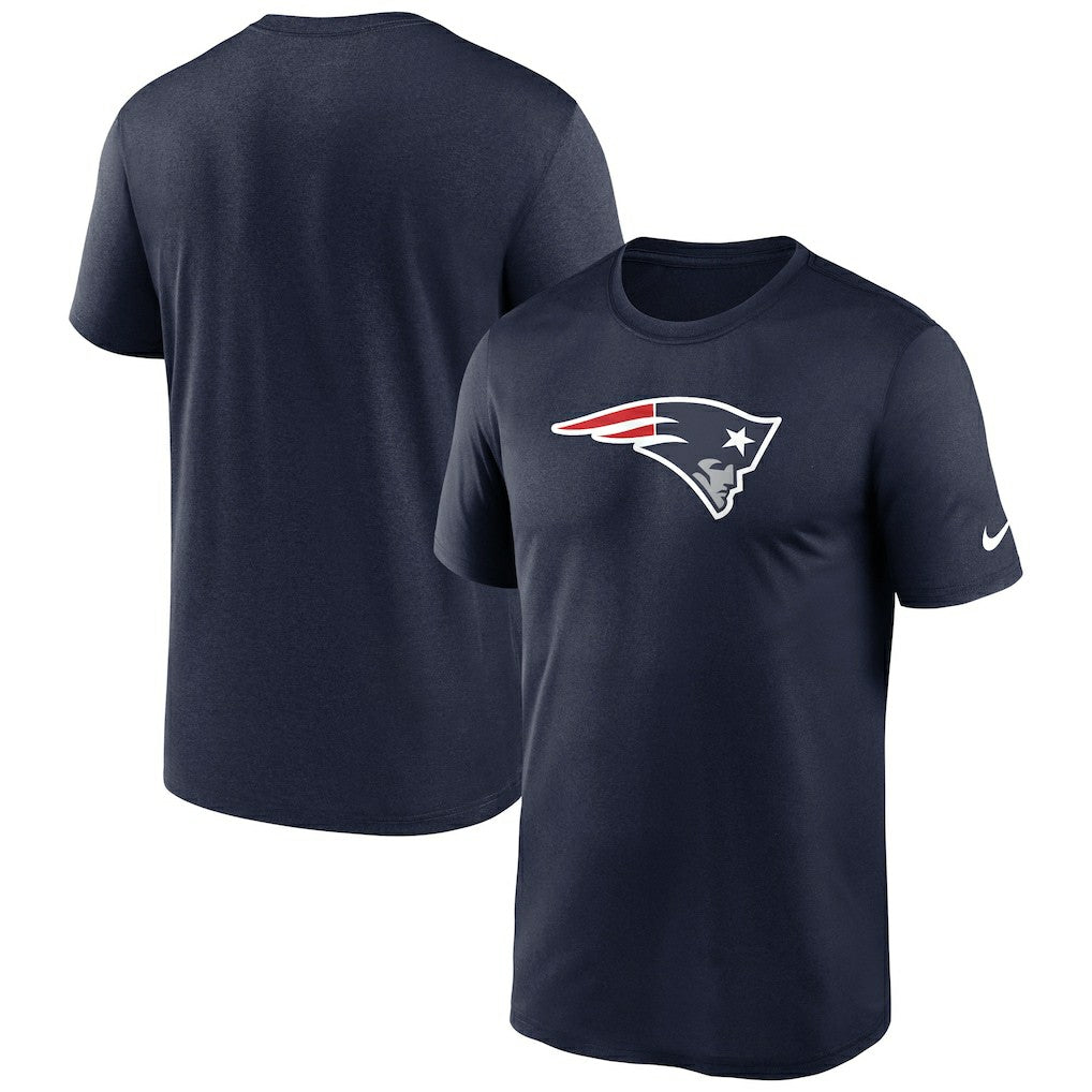 New England Patriots Primetime Legend Logo Performance T-Shirt - Navy | Nike on sale