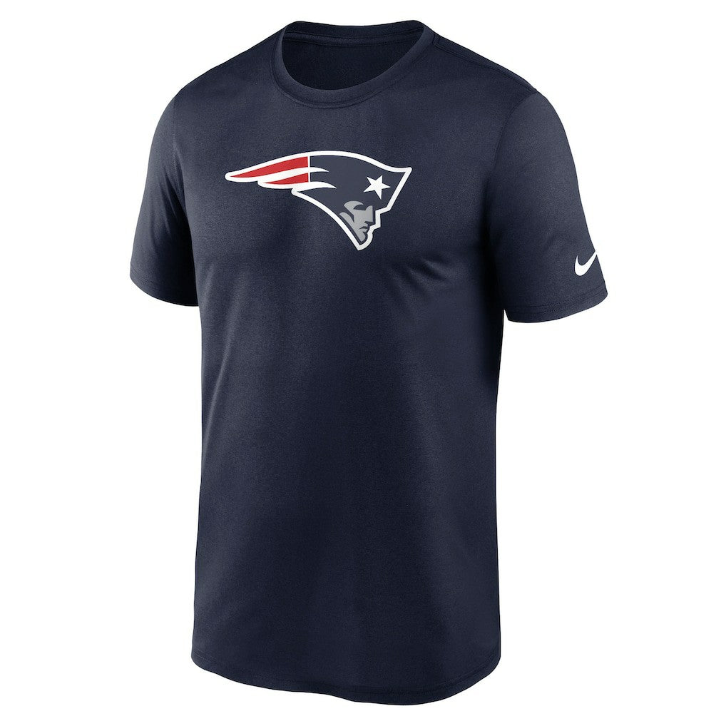 New England Patriots Primetime Legend Logo Performance T-Shirt - Navy | Nike on sale