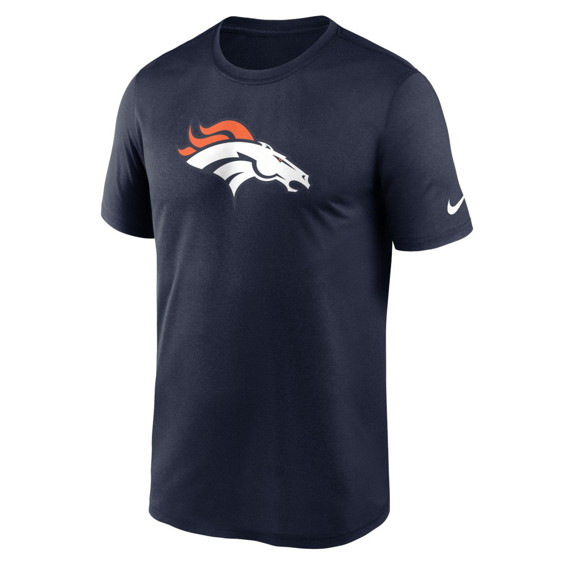 Denver Broncos Primetime Legend Logo Performance T-Shirt - Navy | Nike discount
