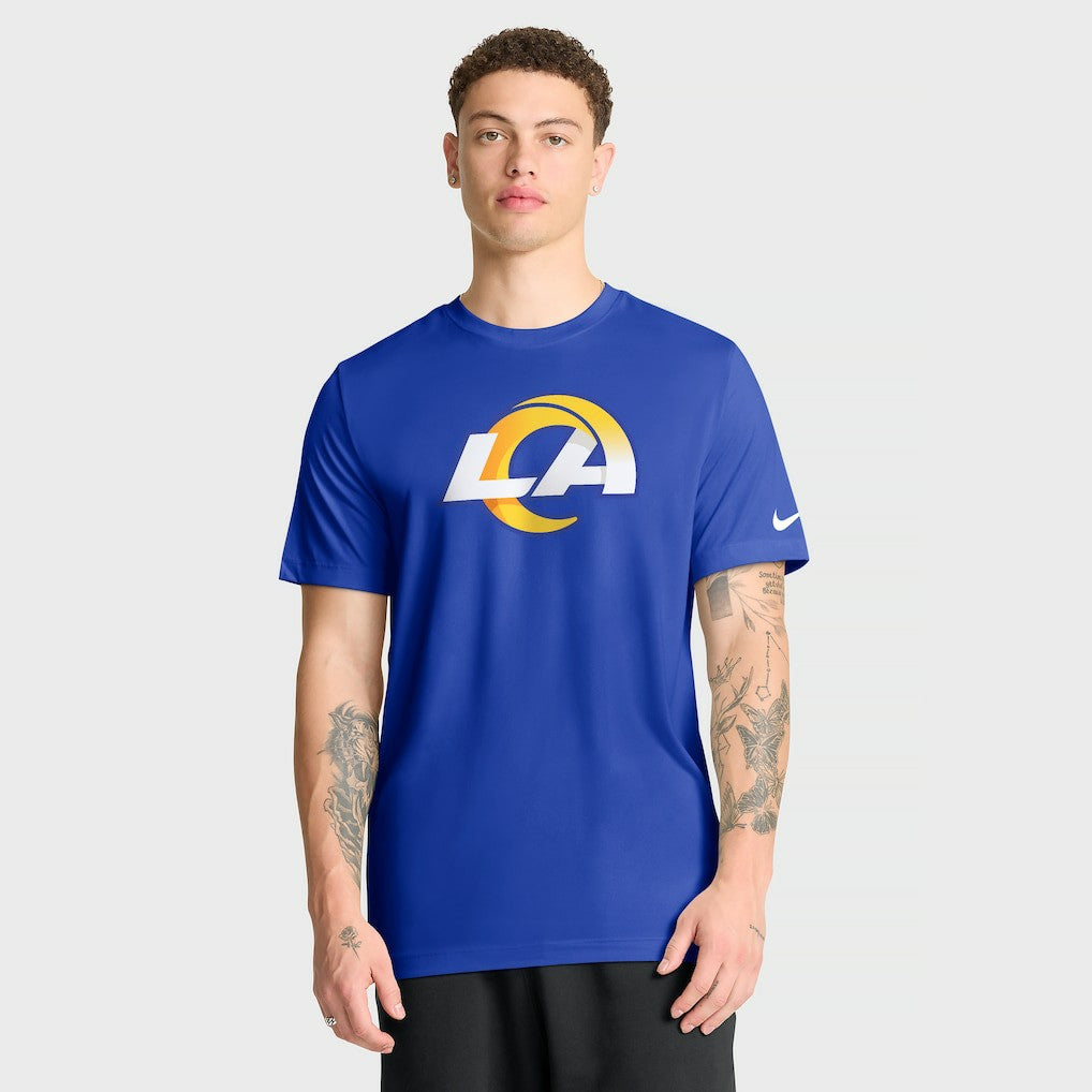 Los Angeles Rams Primetime Legend Logo Performance T-Shirt - Royal | Nike outlet