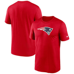 New England Patriots Primetime Legend Logo Performance T-Shirt - Red | Nike outlet