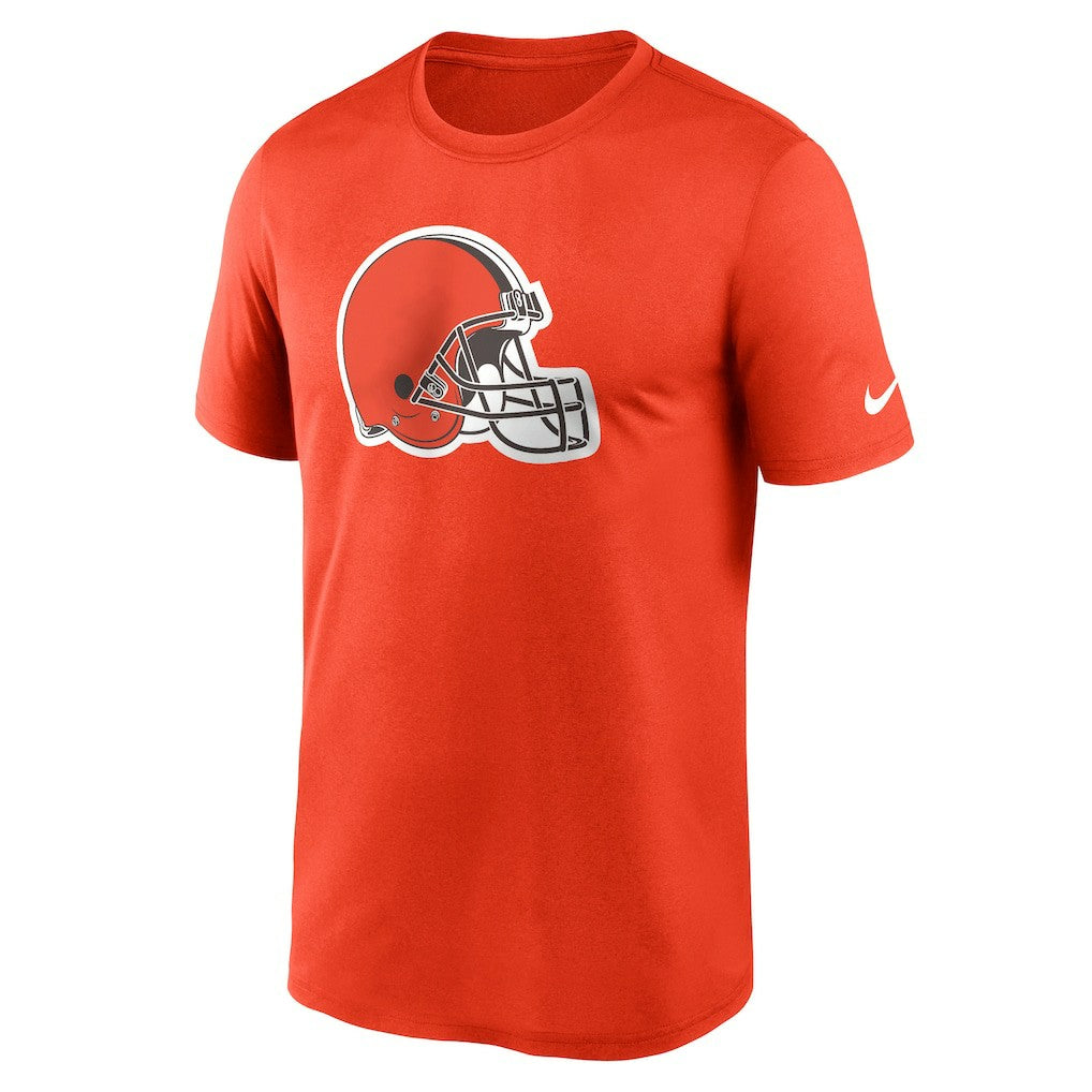 Cleveland Browns Primetime Legend Logo Performance T-Shirt - Orange | Nike for sale