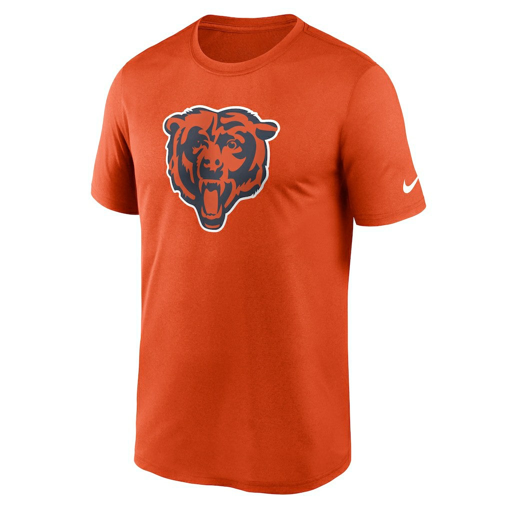 Chicago Bears Primetime Legend Logo Performance T-Shirt - Orange | Nike on sale