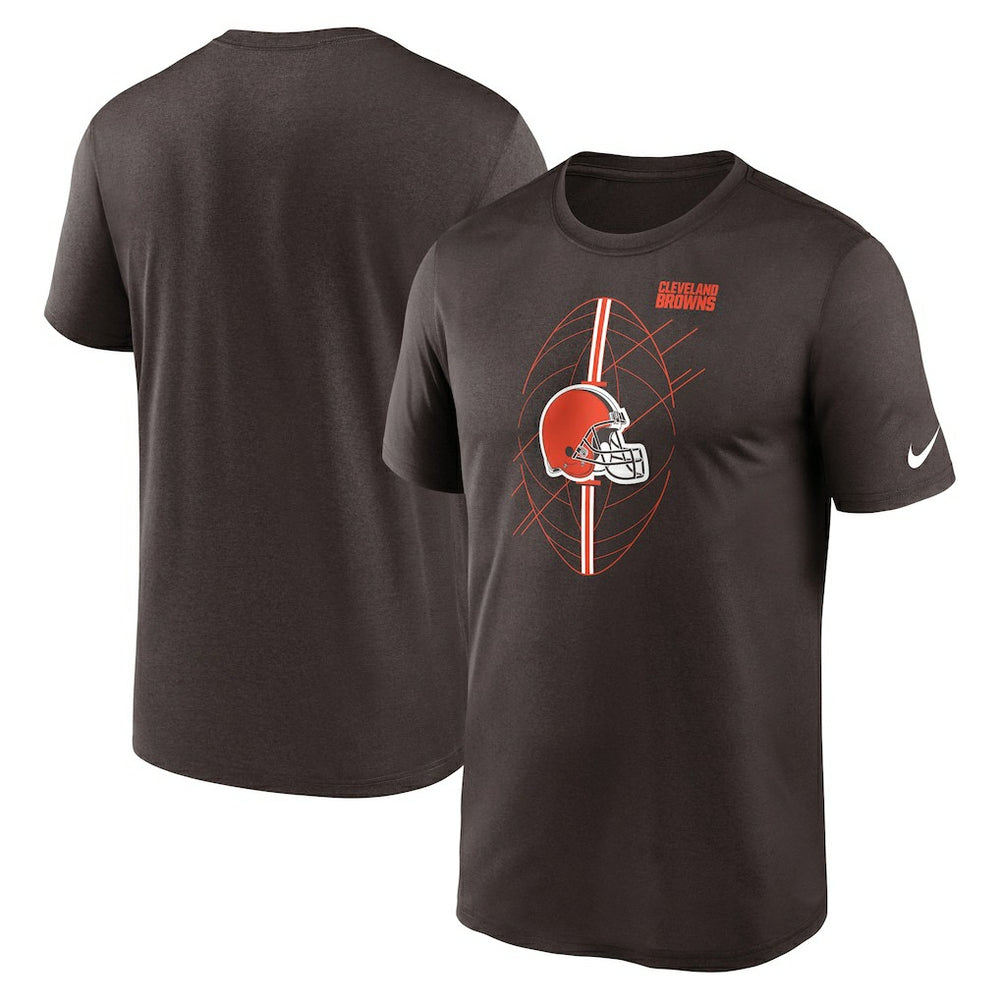 Cleveland Browns Legend Icon Performance T-Shirt - Brown | Nike for sale