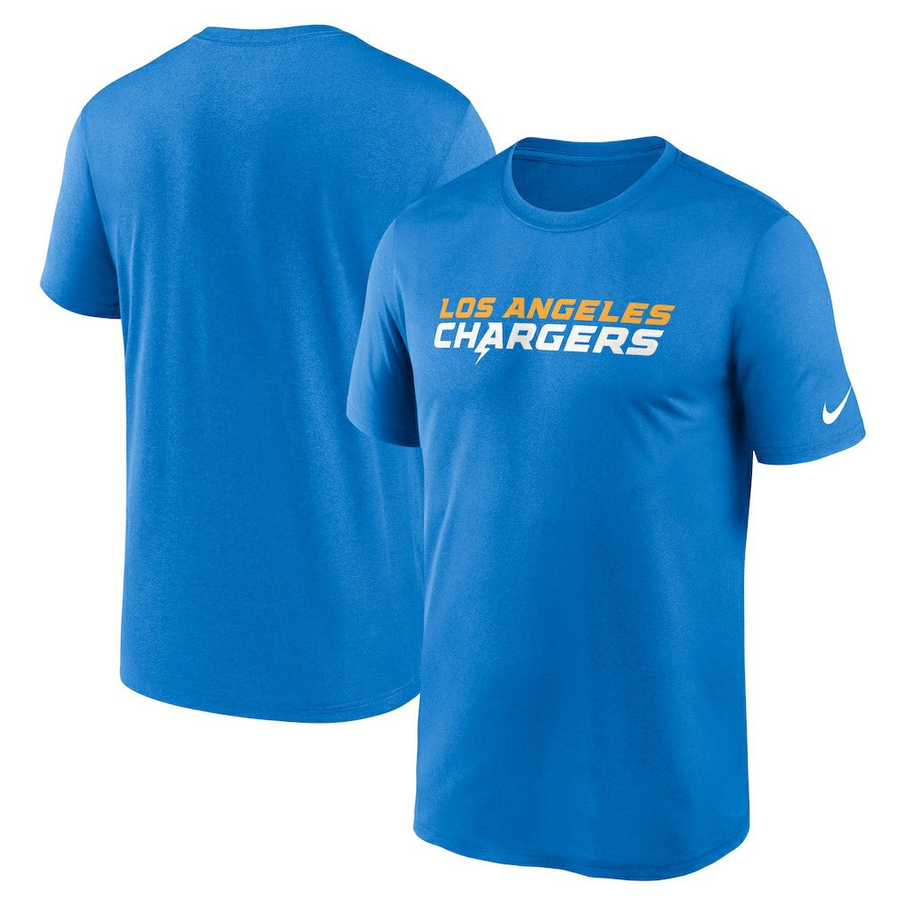 Los Angeles Chargers Legend Wordmark Performance T-Shirt - Powder Blue | Nike cheap