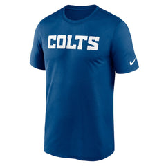Indianapolis Colts Legend Wordmark Performance T-Shirt - Royal | Nike online
