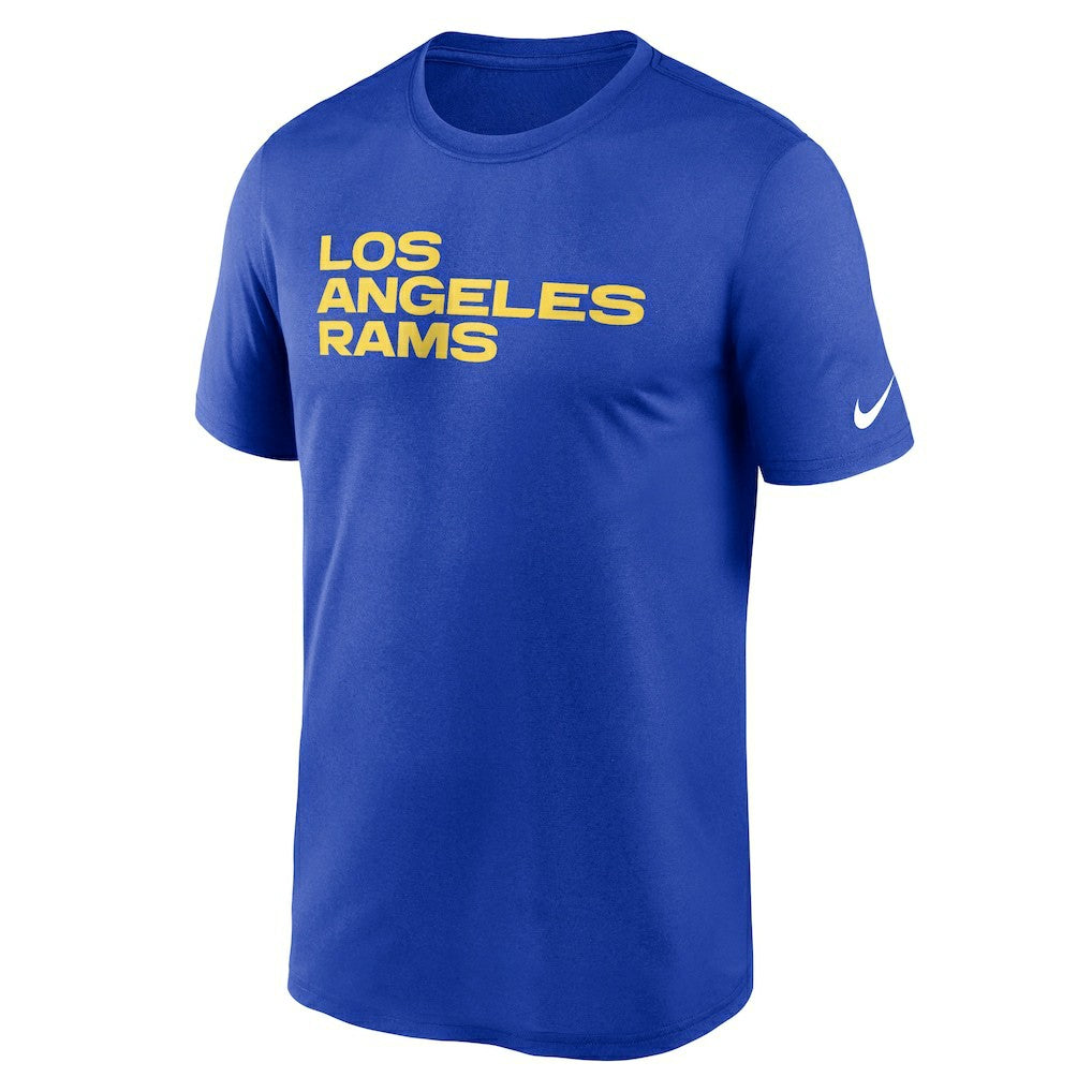 Los Angeles Rams Legend Wordmark Performance T-Shirt - Royal | Nike cheap